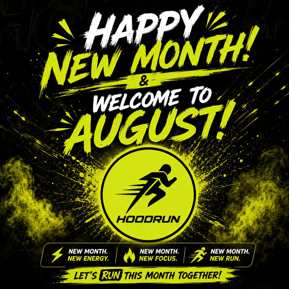 Hoodrunners's tweet photo. 🏃 WHAT'S GONNA BE YOUR HOOD THIS AUGUST?

Happy New Month! 
Welcome to month of rockets 🚀 
August—the month we make moves.

If you're looking for the right HOOD, you've found it.

HOODRUN isn't waiting.

Smart money positions early. The crowd arrives later.

Don't fade this. Load your bags, buckle up, and let's run together. 🚀

Tell a friend to tell a friend to tell a friend...

CA: 0xfCb9b956e7F4ECD2a845b22450d9Cd2b076D4A3A

🏃 RUN WITH THE HOOD. 💛