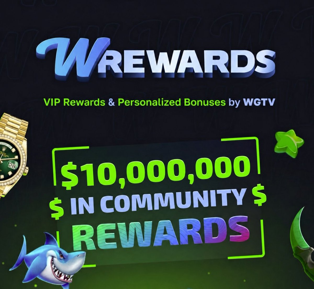 WRewardscom's tweet photo. We launched nearly three years ago with one goal: giving back to the people who support us on kick and @gamdom 

Today, we’ve officially surpassed $10,000,000 in community rewards. 🏆
💥 $5.88M through our @gamdom leaderboard
💥 $893k  redeemed through our Points Shop for real-world items
💥 $3.05M awarded in FREE crypto raffles
💥 $316K paid out through Pachinko