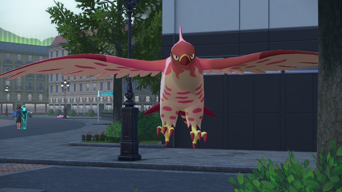 RIKIA_ika's tweet photo. #ポケモンZA
俺のキャラ可愛いすぎる、ファイアローオヤブン色違い！ https://t.co/KMkQDejE4t
