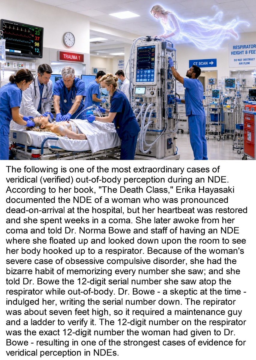 neardeath's tweet photo. Dr. Norma Bowe on the Veridical OBE Perception of a Patient | https://t.co/NPvXezFH5J | #NDEs #afterlife #consciousness https://t.co/YvGNFswWRs