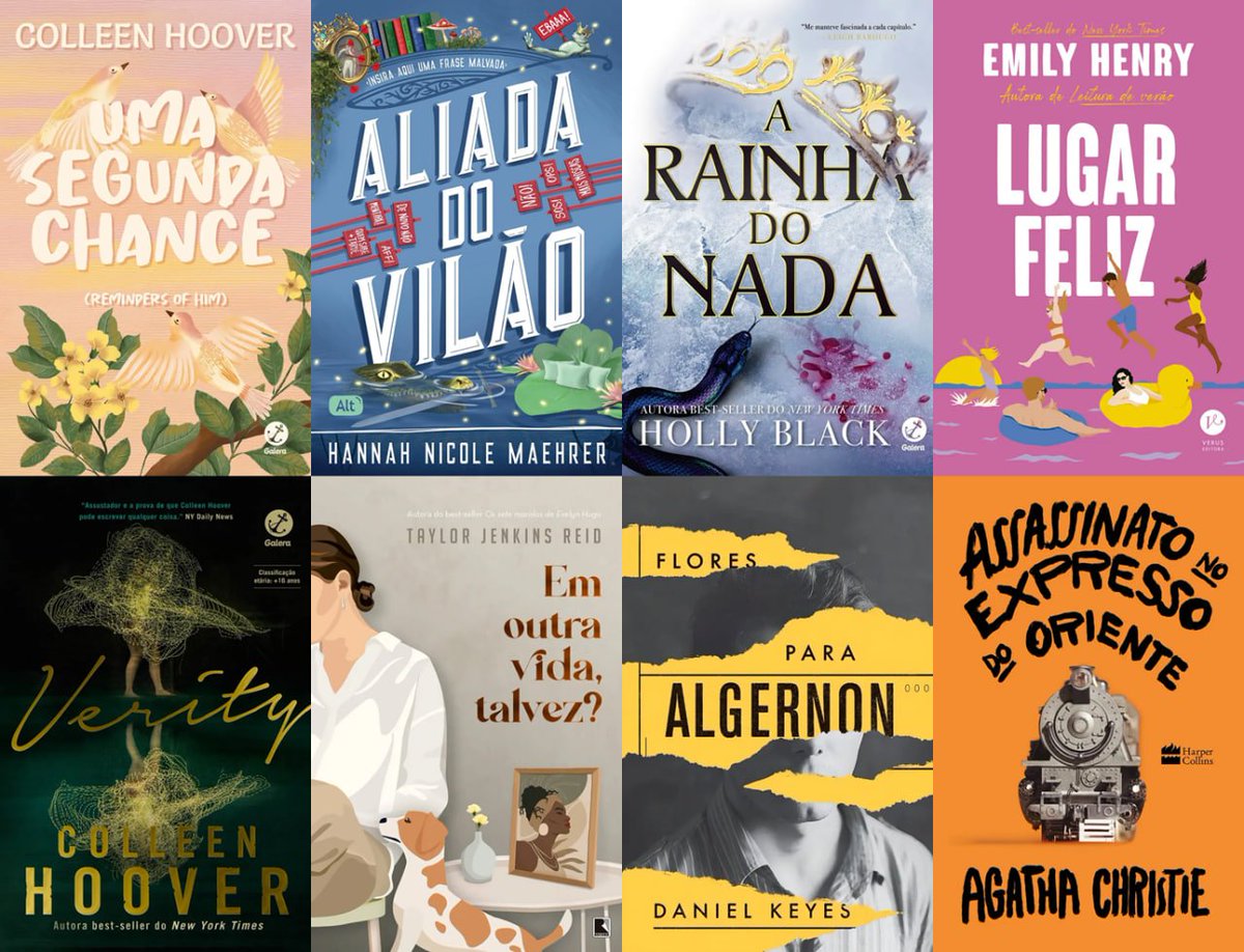 promohunters_'s tweet photo. 🔥 CORRE CUPOM MERCADO LIVRE

🎟 Cupom ECONOMIZE

📚 Uma segunda chance R$19,60
🛒 https://t.co/ZGEPAFeH6B

📚 Aliada do vilão R$35
🛒 https://t.co/eQEDjHVeYR

📚 A rainha do nada R$23
🛒 https://t.co/KJZN5wRgoO

📚 Verity R$27
🛒 https://t.co/sDyWDxO5Dw

📚 Em outra vida, talvez? R$25
🛒 https://t.co/k94jFttMIz

📚 Lugar feliz R$25
🛒 https://t.co/T4EYZtqArY

📚 Flores para Algernon R$28
🛒 https://t.co/GwqM3LcEAX

📚 Ass4ss1n4to no Expresso do Oriente (capa dura) R$27
🛒 https://t.co/zlSRkkq8sT

🎟 Cupom ECONOMIZE