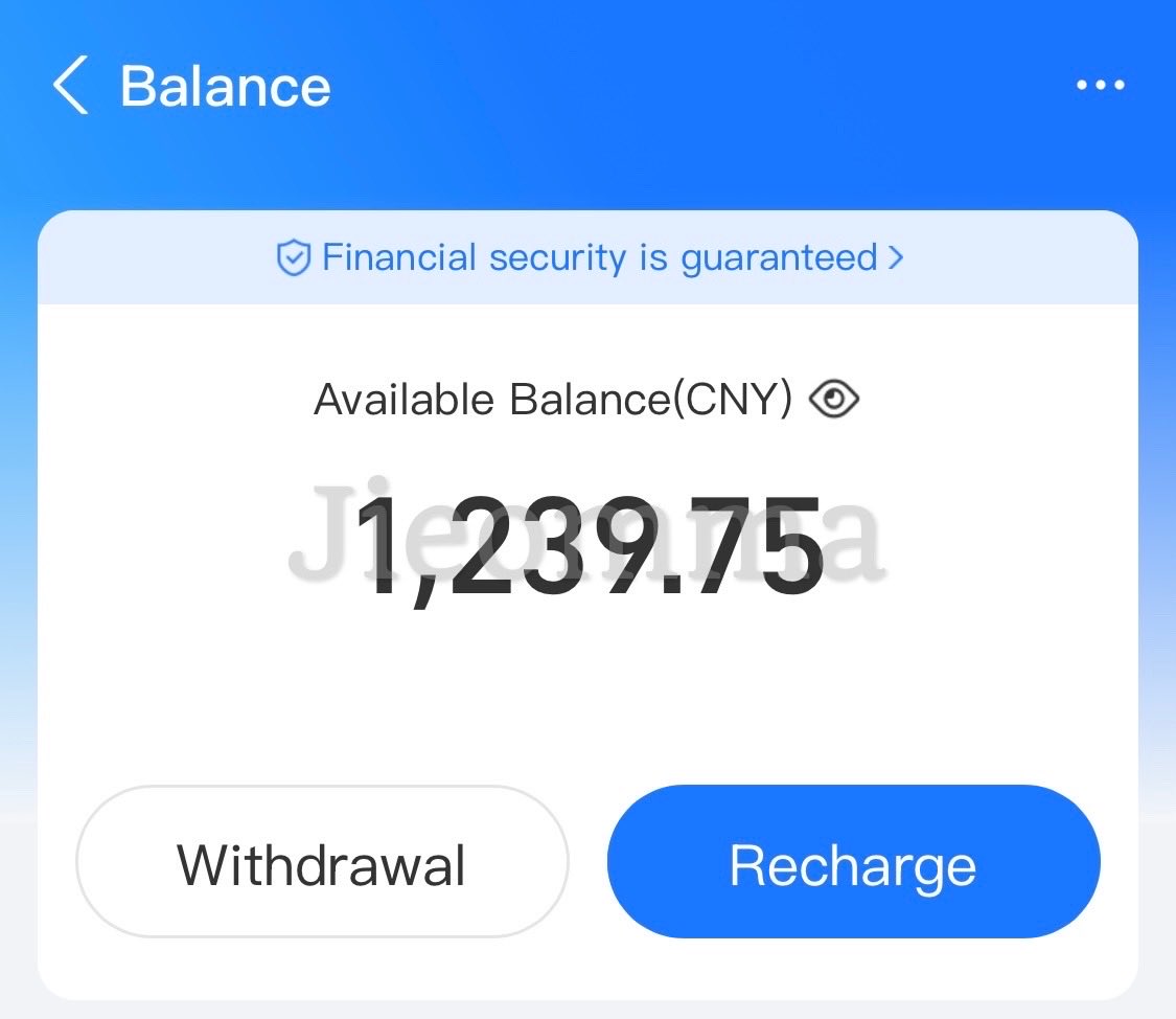 _Jieomma's tweet photo. wts saldo alipay rmb open jasa tf yuan

- Rate 2700
- saldo pribadi
- no min take + no fee

kindly mention after dm❗️

#zonauang #zonajajan #alipay #jasatf https://t.co/blaq5TOXrV