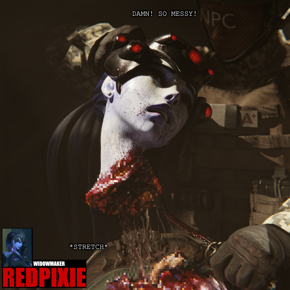 RedpixieArtist's tweet photo. #Gore #Guro #r18g https://t.co/CMNvfaSmEG https://t.co/1ssMV9CENB