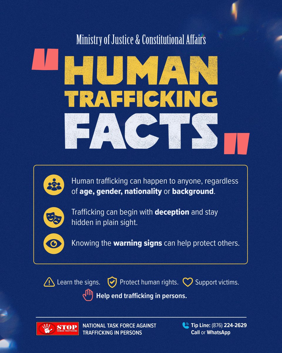 mojofficialjm's tweet photo. Behind every scam may be a life trapped in exploitation.
#TIPWeek2026 #HiddenInPlainSight #TrappedBehindTheScam #EndHumanTrafficking https://t.co/sWI3l26KeX