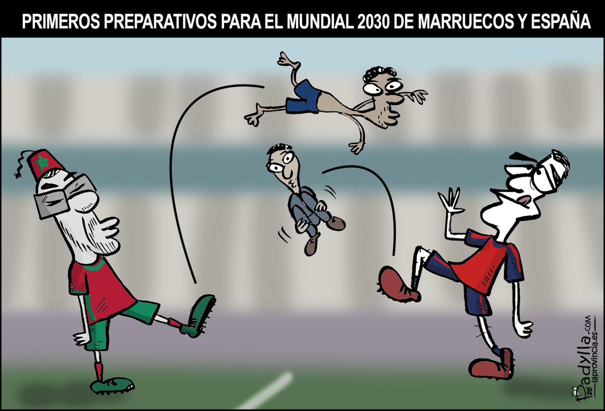 SieteSofi's tweet photo. #MohamedVI en la viñetas de @Padylla, @santygutierrez y Peridis
#CeutaInvasion #CeutayMelilla
➕#humor 1/8/26 #cartoon
👉https://t.co/wwrA1uicGQ
https://t.co/AyWOoRAkP8 https://t.co/fPkmtNdIlQ