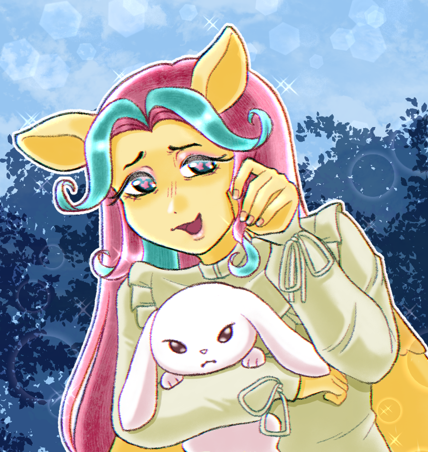 bondthepaul's tweet photo. New gen Fluttershy fanart.
Her design is very cute. https://t.co/Z37jcq37Tf