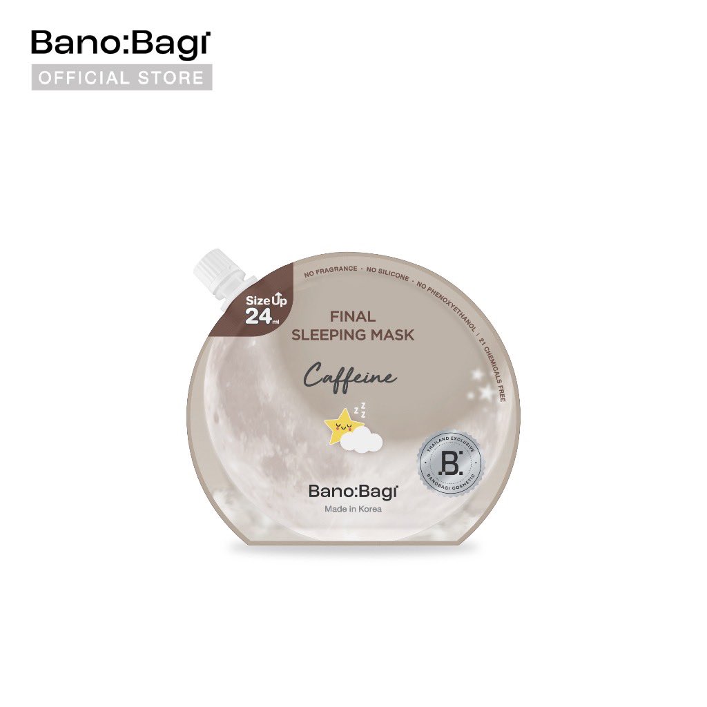 writeShiawasena's tweet photo. @lunana162 ส่วนตัวเค้าใช้ ￼BANOBAGI Final Sleeping Mask #สล���ปปิ้งมาสก์คุณหมอ ตัวคาเฟอีนค่ะ ซองสีน้ำตาล มาร์คอาทิตล่ะ2-3ครั้ง รู้สึกหน้าสดใส ไม่โทรมhttps://t.co/zr7NQXGcmk https://t.co/BES73TwBN5