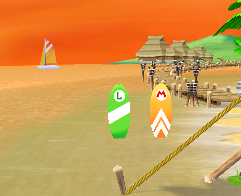 vaduzca204's tweet photo. Gracias a @Dr3_wiz , hemos podido recrear el stage de Sunset Beach de Mario hoops 3 on 3 para Mario Sports Mix, se ve tan bien este stage en HD 😭 https://t.co/H11BXtdX4M