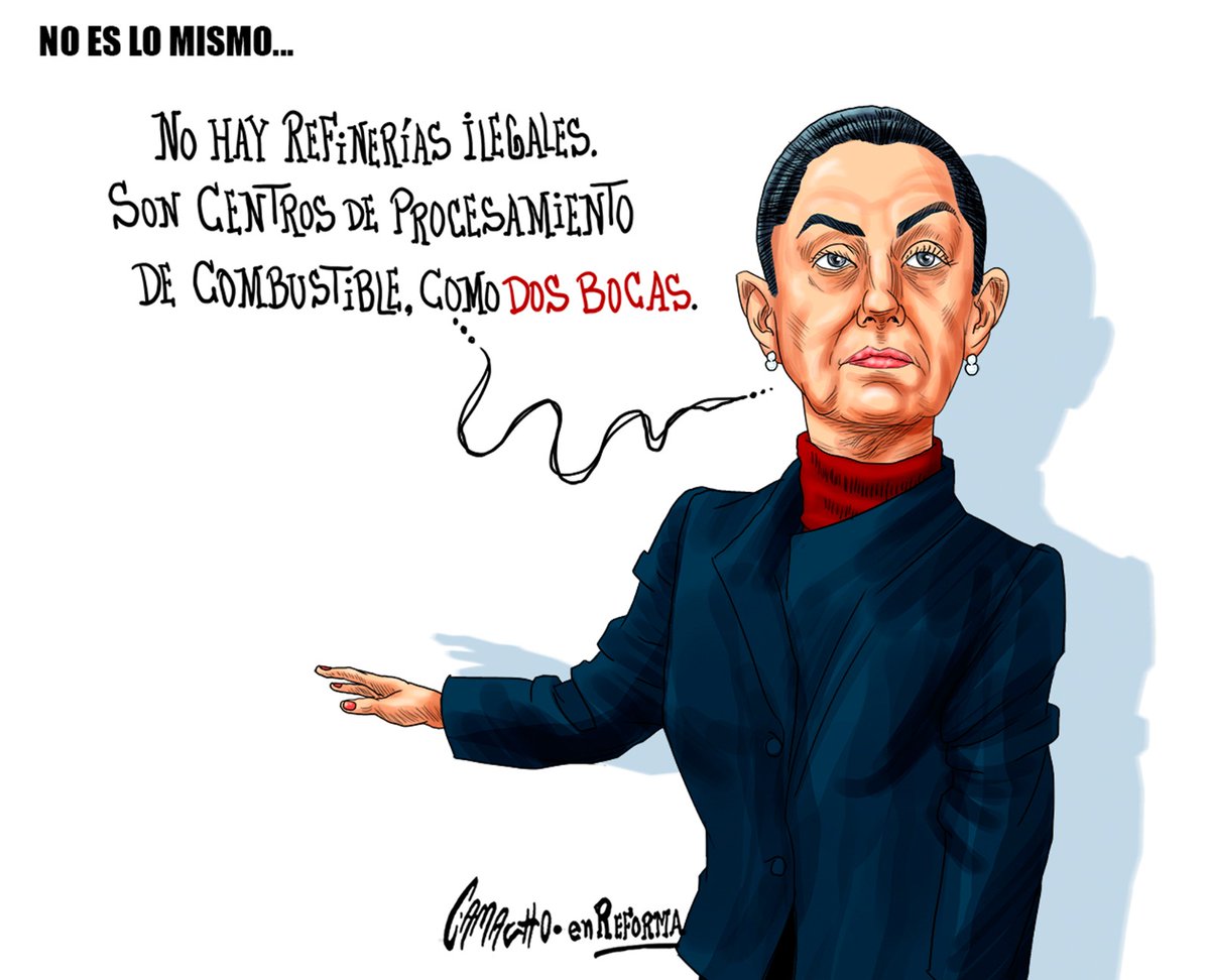 Reforma's tweet photo. No es lo mismo... Por @CartonCamacho en @Reforma https://t.co/jAJMgldC8Z