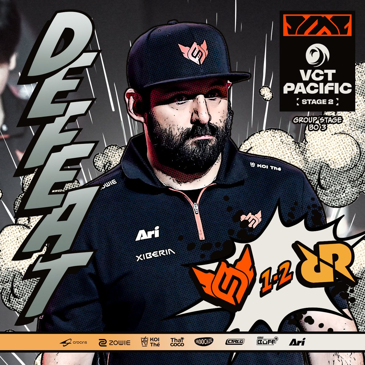 fullsense_gg's tweet photo. Result of VCT Pacific 2026 Stage 2 : Group Stage
We couldn't get the victory today, but we tried our best every round. Although we missed out today, we still have a chance in the Play-in stage!

Thanks to all of you for staying with us and cheering until the end of the match.
We will learn from this and fight again next time. we will come back stronger! 🧡✨

FULL SENSE 1 - 2 Rex Regum Qeon
SUMMIT: 9-13
ASCENT: 13-4
SUNSET: 8-13
.
#FULLSENSE #FSVALORANT #FSFLYHIGH #VCTPacific
#CROCIRIS #ZOWIE #KOITheThailand #ไทยโคโค่ #moochiepetfood #CtrlG #CtrlGBuFF #Ari