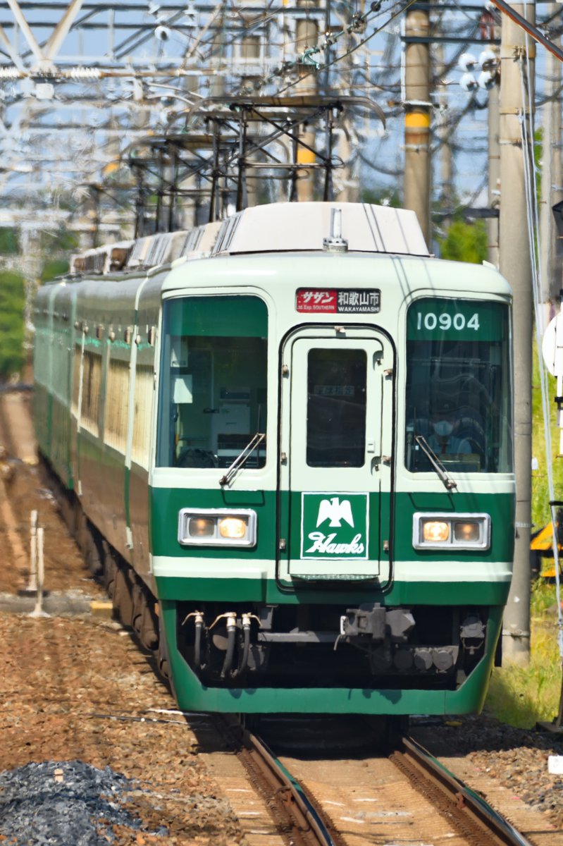 OIL_temp115C's tweet photo. 2026.7.30③
淡輪、和歌山大学前、紀ノ川橋梁
7169F+10004F
淡輪は猛暑で陽炎凄まじく
紀ノ川は直前で陽が差してくれた https://t.co/m9AkKr1hRn