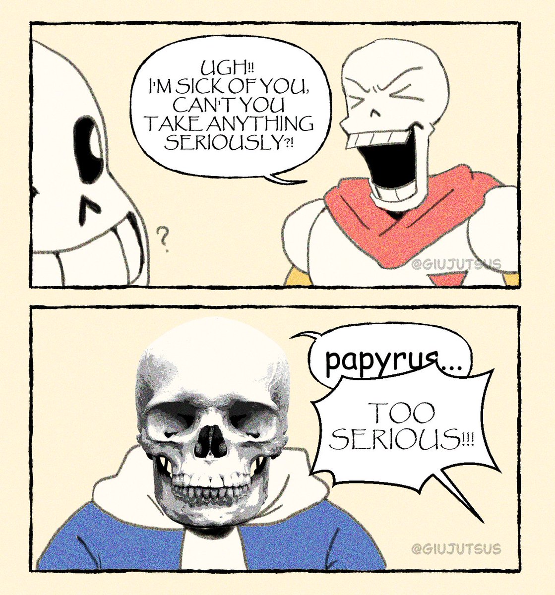 giujutsus's tweet photo. skelebro banter

#papyrus #sans #undertale #undertalefanart https://t.co/dp36doII5K