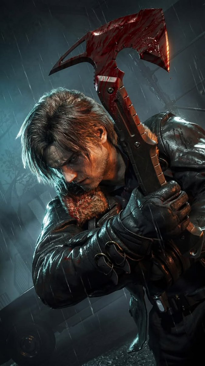 4kwallpaperecap's tweet photo. Leon Scott Kennedy https://t.co/H7F5QvQbAp