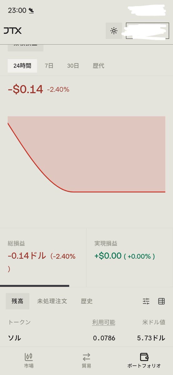 midorin_36's tweet photo. 【私のポートフォリオ 内容変更
あり】
PayPay証券
s&amp;p500 ロング・ショート
日本たばこ産業・SPCX ロング

NISA投資信託ピクテジャパン ポラリス

バイナンスジャパン
#BTCJPY
#HABR
$ATOM

JTX
#Solana　 

上記合計投資額1万5千円（内無料付与分5千円）
含み損−約千円ですがまだ1割未満で続行🤣 https://t.co/plou0DNh4K