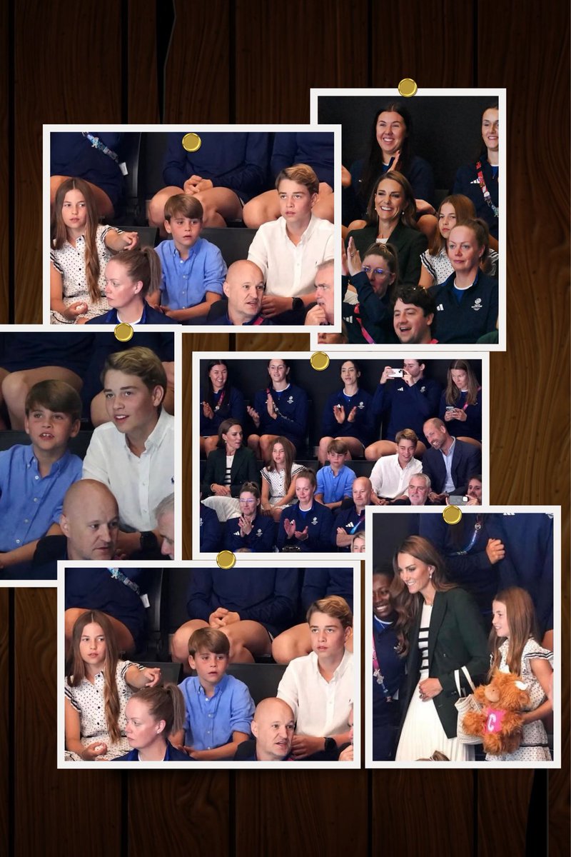 XOQueenEsther's tweet photo. NEW: The Prince and Princess of Wales, along with Prince George, Princess Charlotte and Prince Louis, are attending the Commonwealth Games in Glasgow today. ♥️ https://t.co/A4qedcpyJV