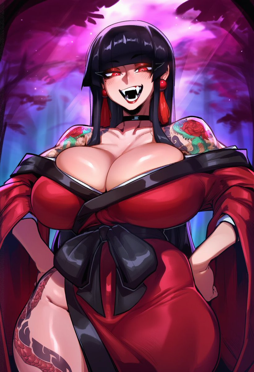 Queen_Discordia's tweet photo. [Muses Showcase]

1 - Discordia / Creator of the #CONSUMED💜
2 - Yumeko / Creator of the #FOXIFIED 🦊
3 - Hibehime / Creator of the #ERASED 🐍
4 - GENESIS /  ??? 💙

I wanted the show all the OC´s that had a theme and show more of "Genesis". 

Thanks for the names for her btw. 💙 https://t.co/zMcsGZPob5