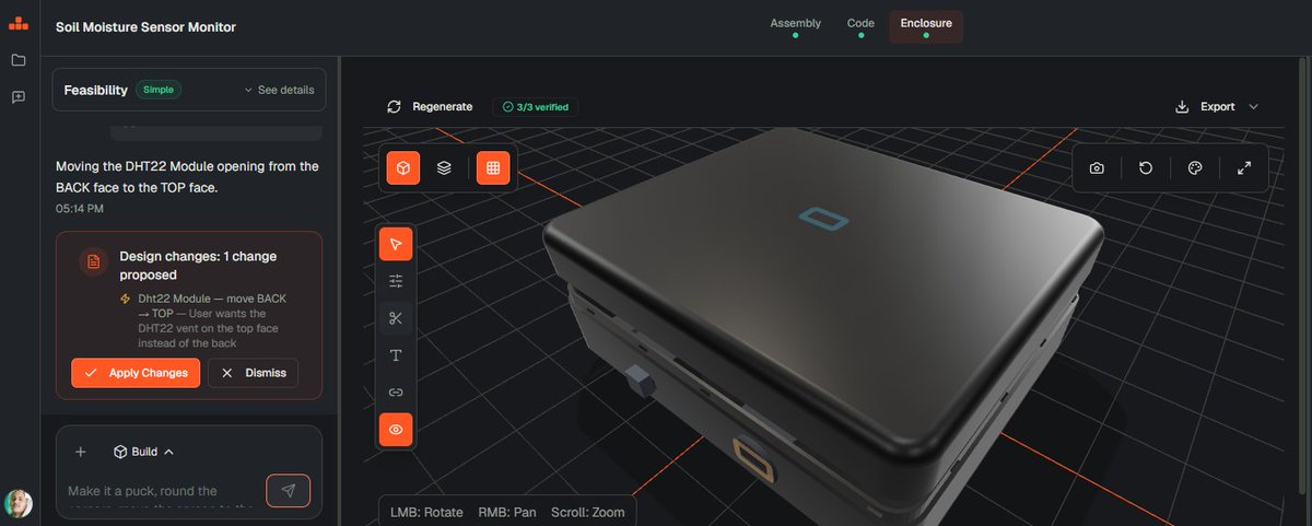 roinli's tweet photo. Hardware design is really getting easy!
@IDEVA_AI https://t.co/tRo3f8y1Zh