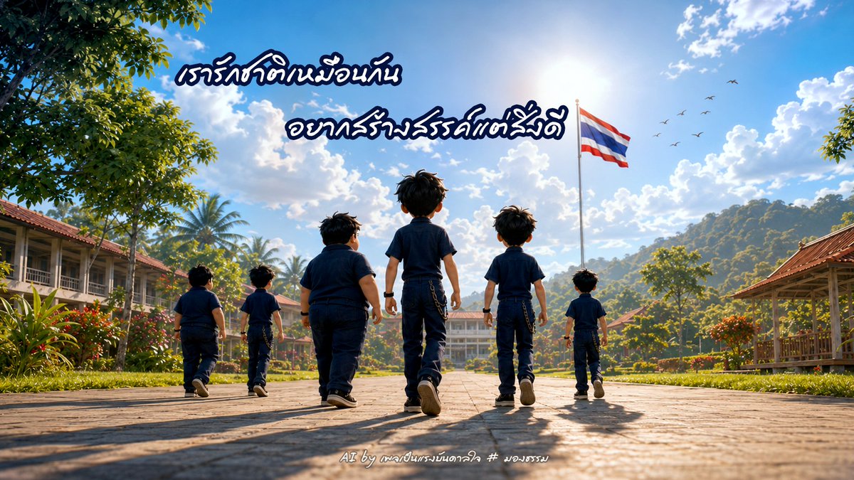 meeBamee1's tweet photo. ช่างกลใช่ชอบกลแต่เป็นคนที่ใฝ่ดี
เรียนเทคโนโลยีที่ก้าวล้ำทันสมัย

อยากเห็นชาติก้าวหน้าพัฒนากว่าชาติใด
จึงทุ่มเทหัวใจเรียนวิชาที่จำเป็น
เฝ้าเพียรเรียนฝึกฝนสู้อดทนแม้ยากเข็ญ

อยากดีใช่อยากเด่นอย่างที่ใครเข้าใจกัน

เชิญรับฟัง
https://t.co/0jYaxXhawZ https://t.co/H479Ke0kSX