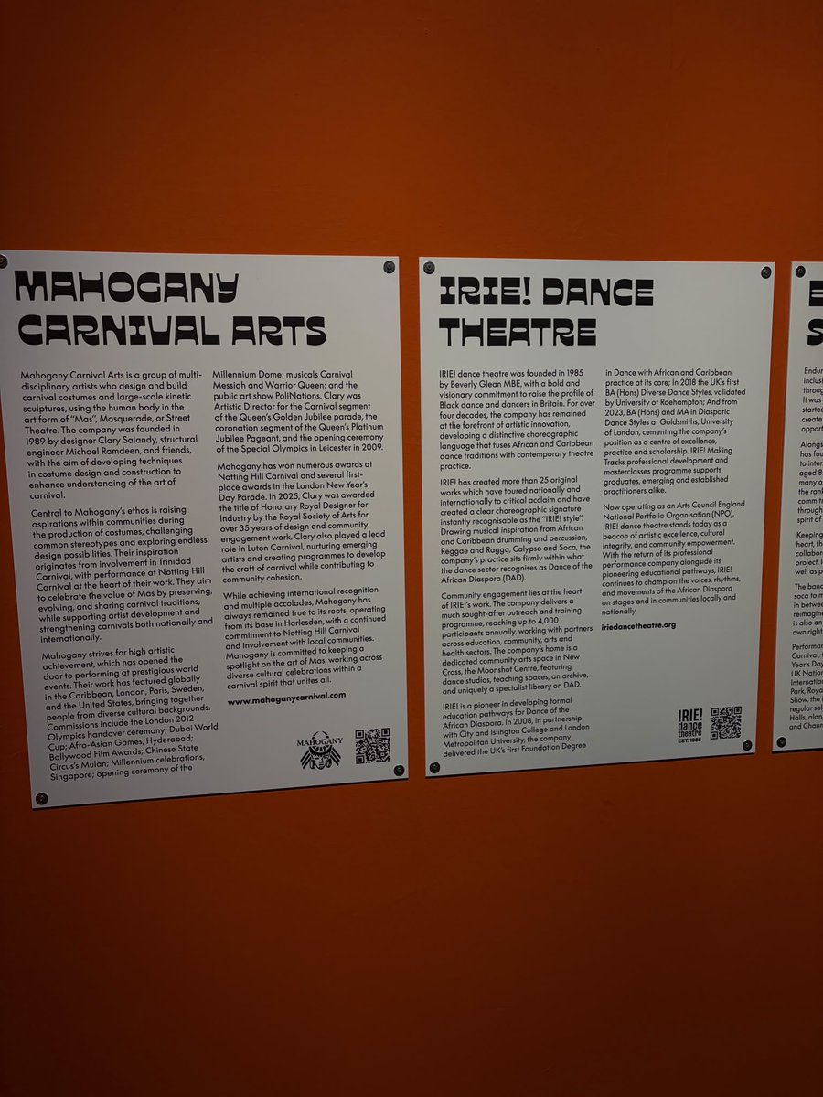 jobosonchisa's tweet photo. My Ojuju Font V2 in use for Sanfoka Carnival in the Barbaric Center, Central London 🥹🖤 https://t.co/Z4DWk4Rm72