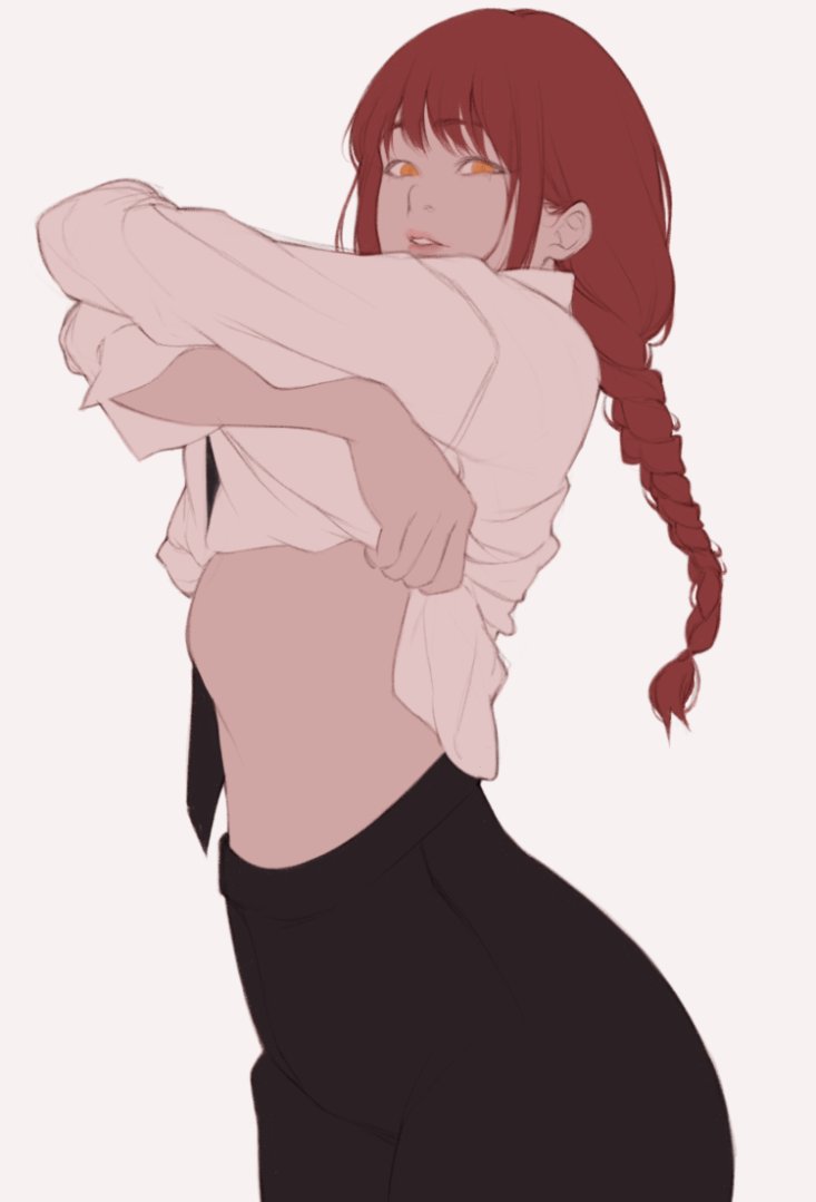 meiniianos's tweet photo. makima wip https://t.co/HYAL3Y9zxq
