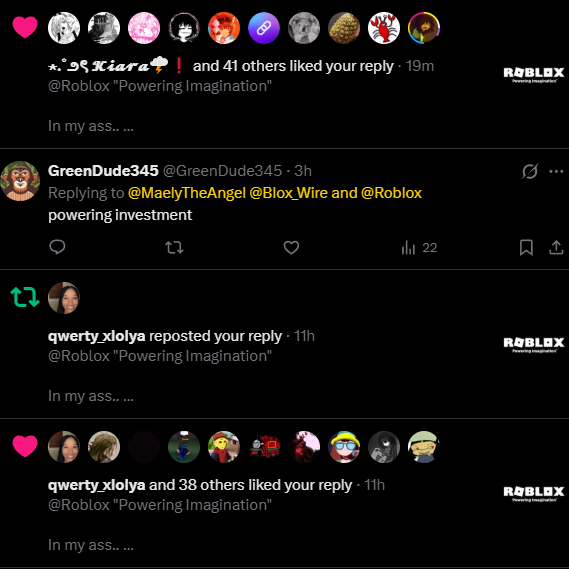 MaelyTheAngel's tweet photo. HOLY- 🤯 

I'M GETTING NUKED BY A LOT OF PEOPLE, HELP! 

@Roblox 
#Roblox #RobloxCommunity #Viral https://t.co/VdAsU6vp7e