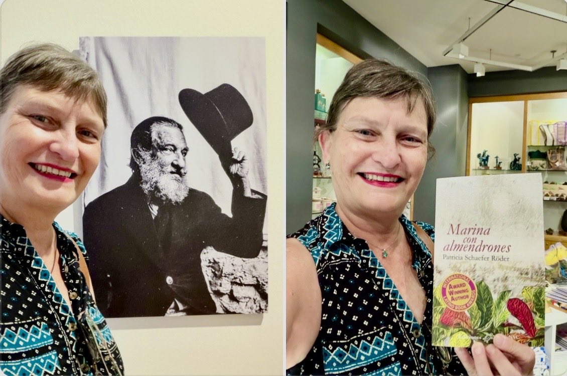PatriciaSchaefR's tweet photo. ¡Te esperamos HOY a las 2:00 pm en el @MAPR! #LaVida y el Museo de Arte de Puerto Rico nos invitan a una charla sobre #ArmandoReveron y el arte venezolano. Reverón es protagonista de mi novela #MarinaConAlmendrones que está a la venta en la tienda del museo ❤️ #venezuela #novela https://t.co/GOmUqqzS9t