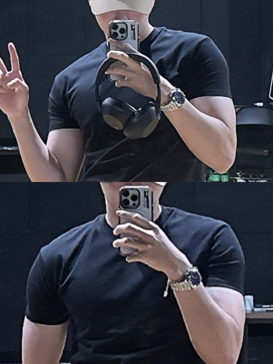 Maebelline1210's tweet photo. FlowDs' rich collection of muscle fit tees this vacation .. yeah life is good 💪🏻😇 https://t.co/ZXpKahFtZg