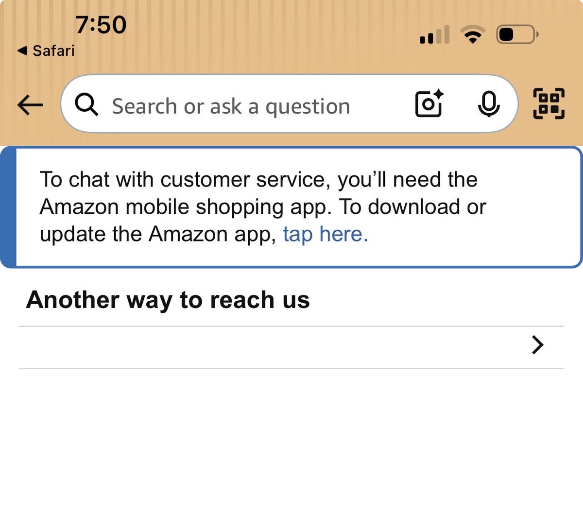 UnitechShayari's tweet photo. @AmazonHelp @amazonIN Neither chat nor calling working. https://t.co/czZnzXNaJO