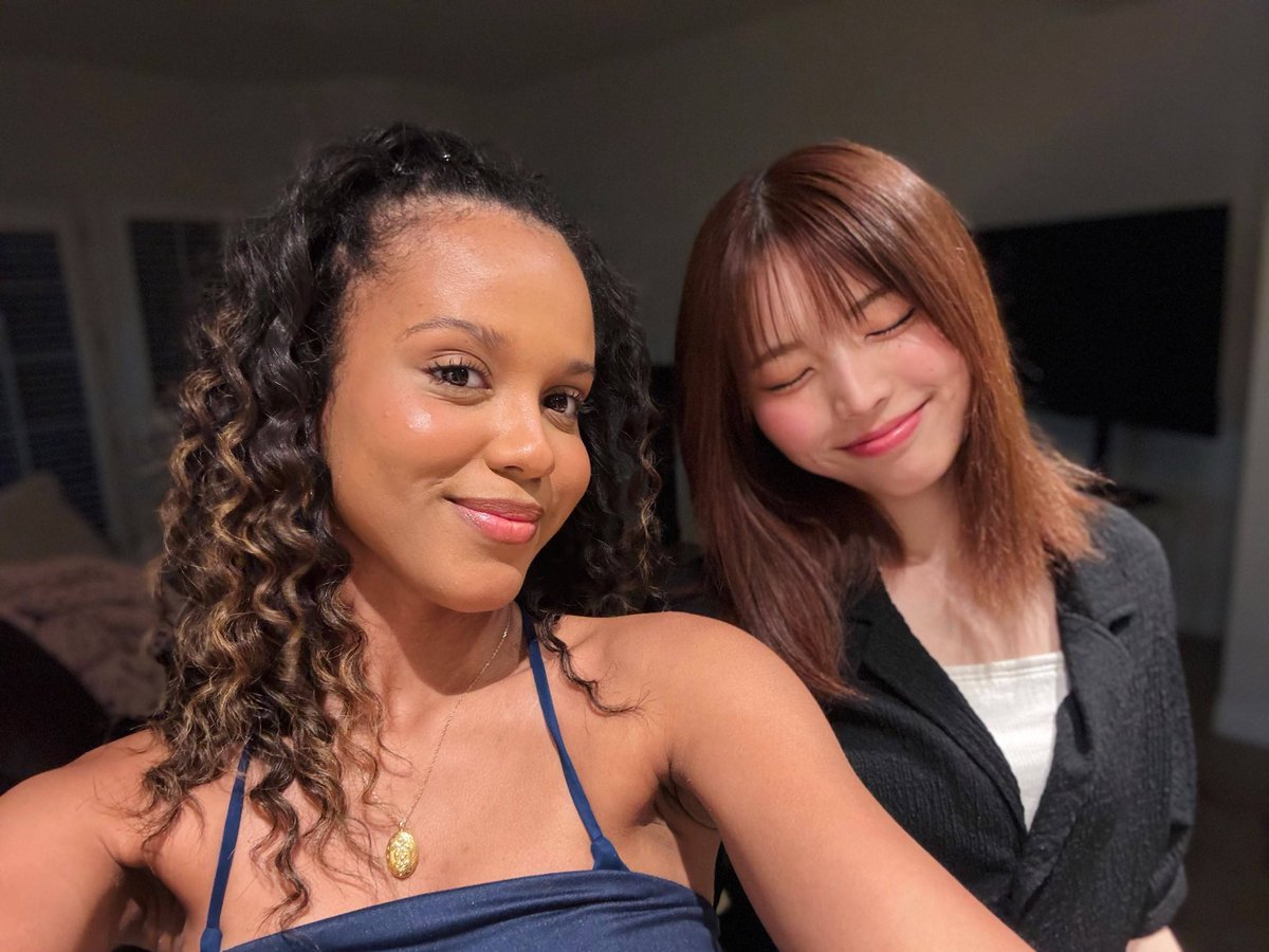 Chanelnfo's tweet photo. that moment when one diva from brazil comes across a diva from japan and discuss how best to maximize their joint slay https://t.co/bG7IDMEew4