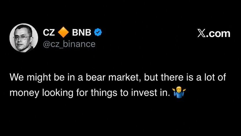 CryptoFXp25's tweet photo. CZ tweet #cryptocurrency bitcoin:native https://t.co/7ohqBTmmFp