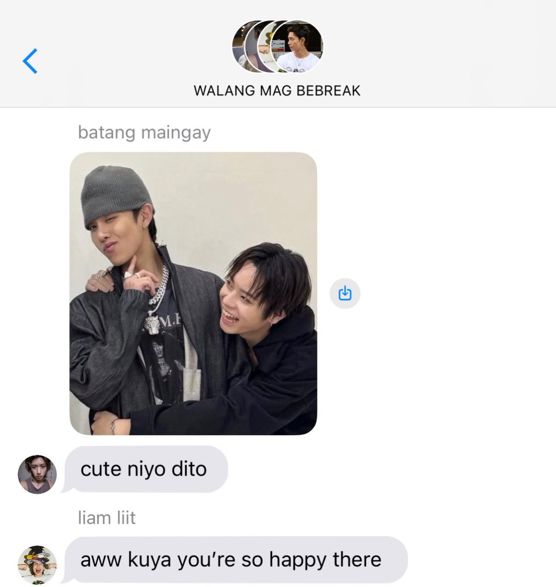 wydyulz's tweet photo. — 2yul au 

vito and cly na nag break pero hindi pumayag mga kapatid nila https://t.co/O0n507pRDd