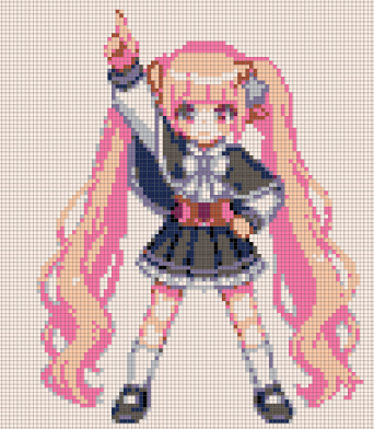 xjx50181736's tweet photo. でーーーきた！！
元のドット絵からはちょっと離れちゃったけど、だいぶ満足した！！ https://t.co/gtVdwwq2gn
