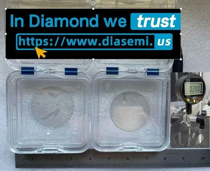 semixicon's tweet photo. ⌀50x0.5mm High purity optical grade optical MPCVD Diamond Window DIASEMI https://t.co/FypMAP7qCs