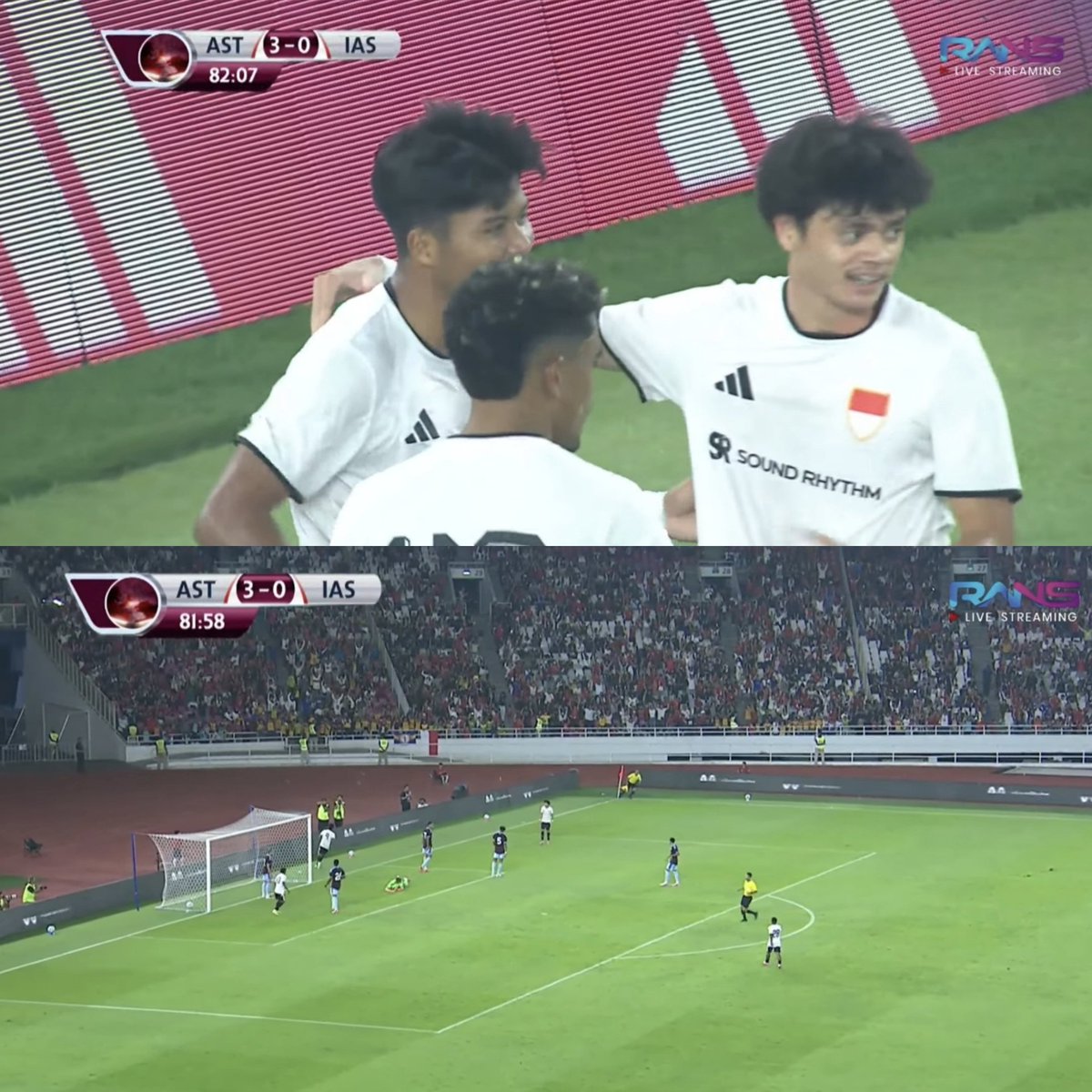 idextratime's tweet photo. Friendly match 
FT : Aston Villa 3-1 Indonesia All Stars 

⚽ Buendia 3'
⚽ Barkley 45'
⚽ Madjo 58'
-
⚽ Arkhan Kaka 83'

Mayanlah nyetak 1 👍😀 https://t.co/2ZSUWFFp3G
