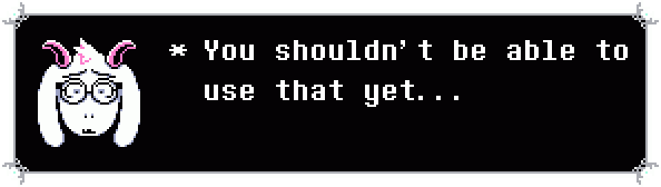 sunsetsandstrm's tweet photo. you patch in code to give ralsei Fireshock early and he hits you with one of these https://t.co/AmdlYBQPW6