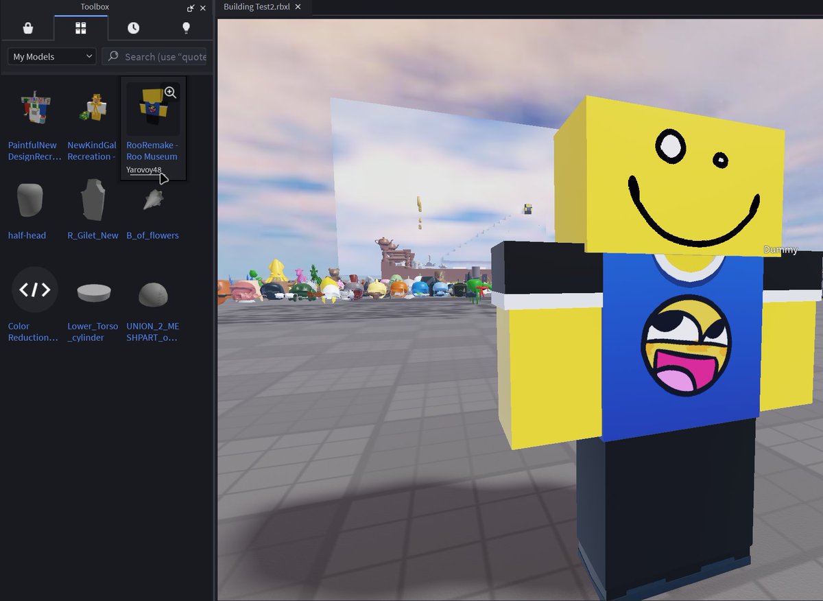 onigiry77777's tweet photo. @LubGry10 OH GOD IT'S ME. I made it cuz no one knows about Roo Museum and I made this model more easier to find for everyone FORGIVE ME 😭😭 (also this KindGal recreation was made also by me, and it was before FL update, so I'm still proud of it) https://t.co/hoCafKhAjf