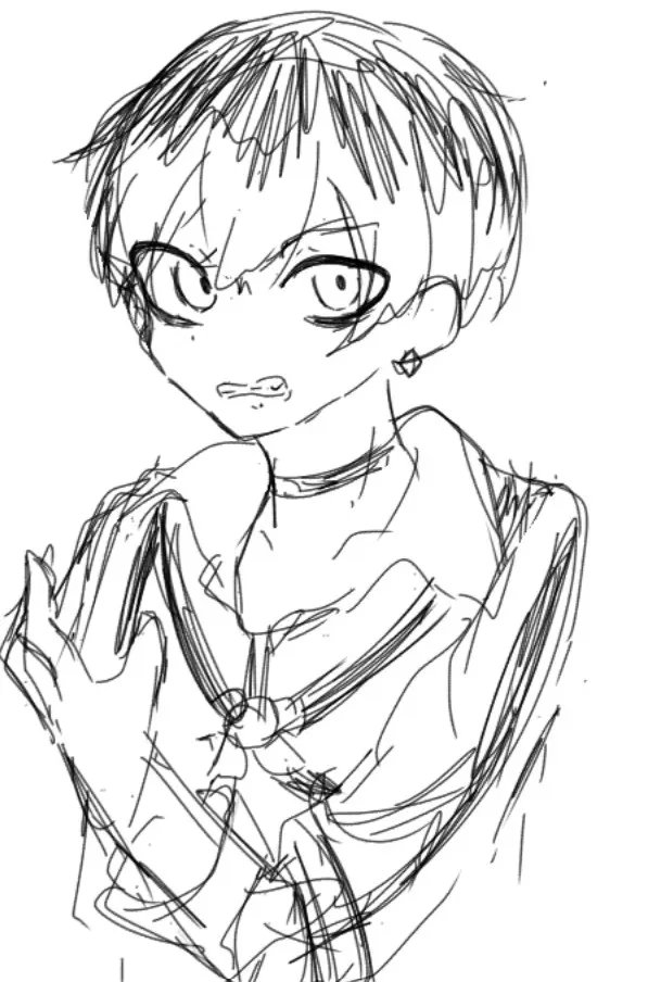 tea_latte66's tweet photo. SwitchのタッチペンとMAGMAでどれくらい描けるかの落描き
#milgram_fa #09_fa https://t.co/Qauv1fkvS6