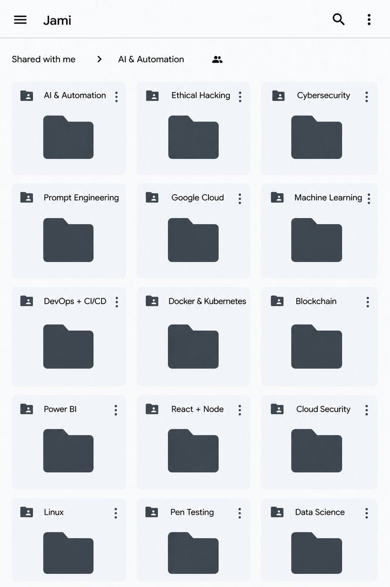 HarrisDecodes's tweet photo. All Paid Courses (Free for First 4500 People)

 𝗣𝗮𝗶𝗱 𝗖𝗼𝘂𝗿𝘀𝗲 𝗙𝗥𝗘𝗘 (PART - 1)
 1. Artificial Intelligence
 2. Machine Learning
 3. Prompt Engineering
 4. Claude,Chatgpt,Grok
5. Data Analytics
6. AWS Certified
 7. Data Science
8. BIG DATA
9. Python
 10. Ethical Hacking

(72 Hours only )

Like + RT + comment ' Drive '

Must Follow me so I can DM you.