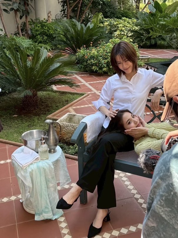 emiamily's tweet photo. คุณบอนนี่ไม่ชอบสระผม เอ้ย คุณลูกพลับ😗

#PeachandMeSerieFinalEP https://t.co/2rHQ2mQJOH