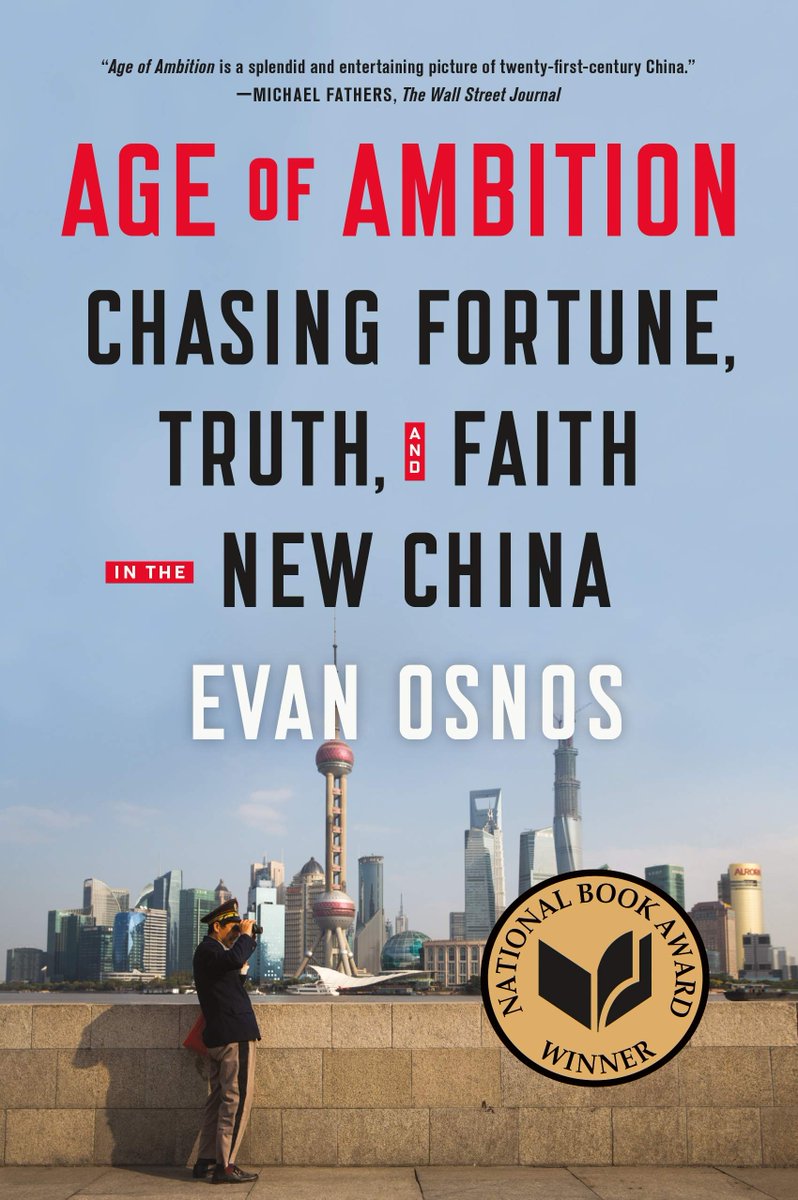 BookNoteApp's tweet photo. 7 books to understand 7 countries shaping the world:

1) Age of Ambition by Evan Osnos https://t.co/jwt8TqIgsk