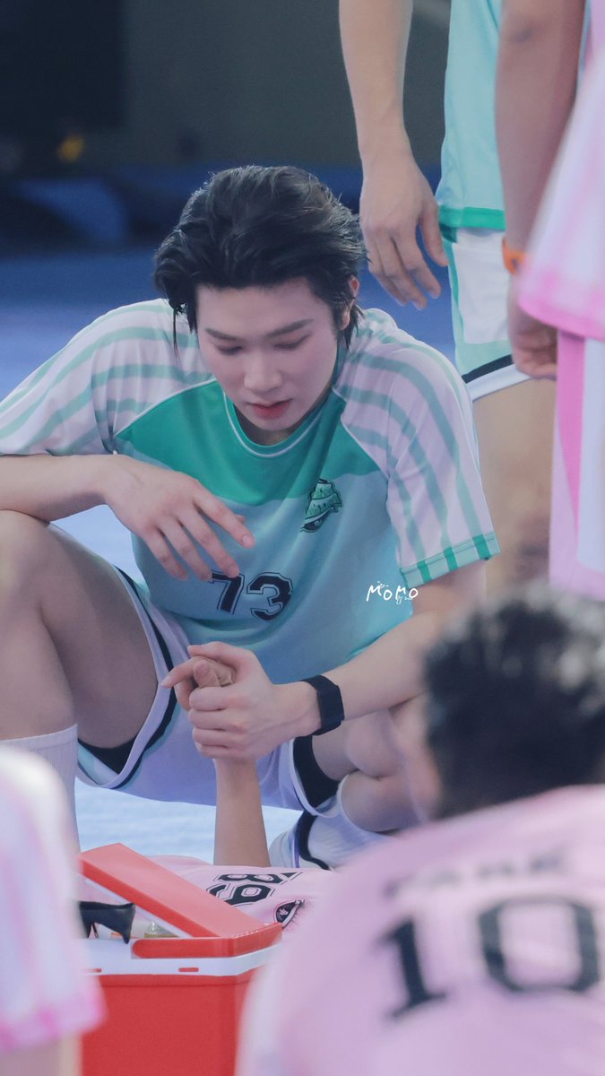 momononononono's tweet photo. เห็น Yim แล้วรู้เลยว่าเป็นห่วงมาก 🥺
สู้ๆ นะ Yim สู้ๆ DEXX 🤍
ขอให้ Tutor หายไวๆ นะครับ 🙏🏻
TUTORYIM GAME ON 2026 
#DMDSPORTDAY2026 
#mynameis_yim #TutorKrp #TutorYim https://t.co/07hv0qUOO0
