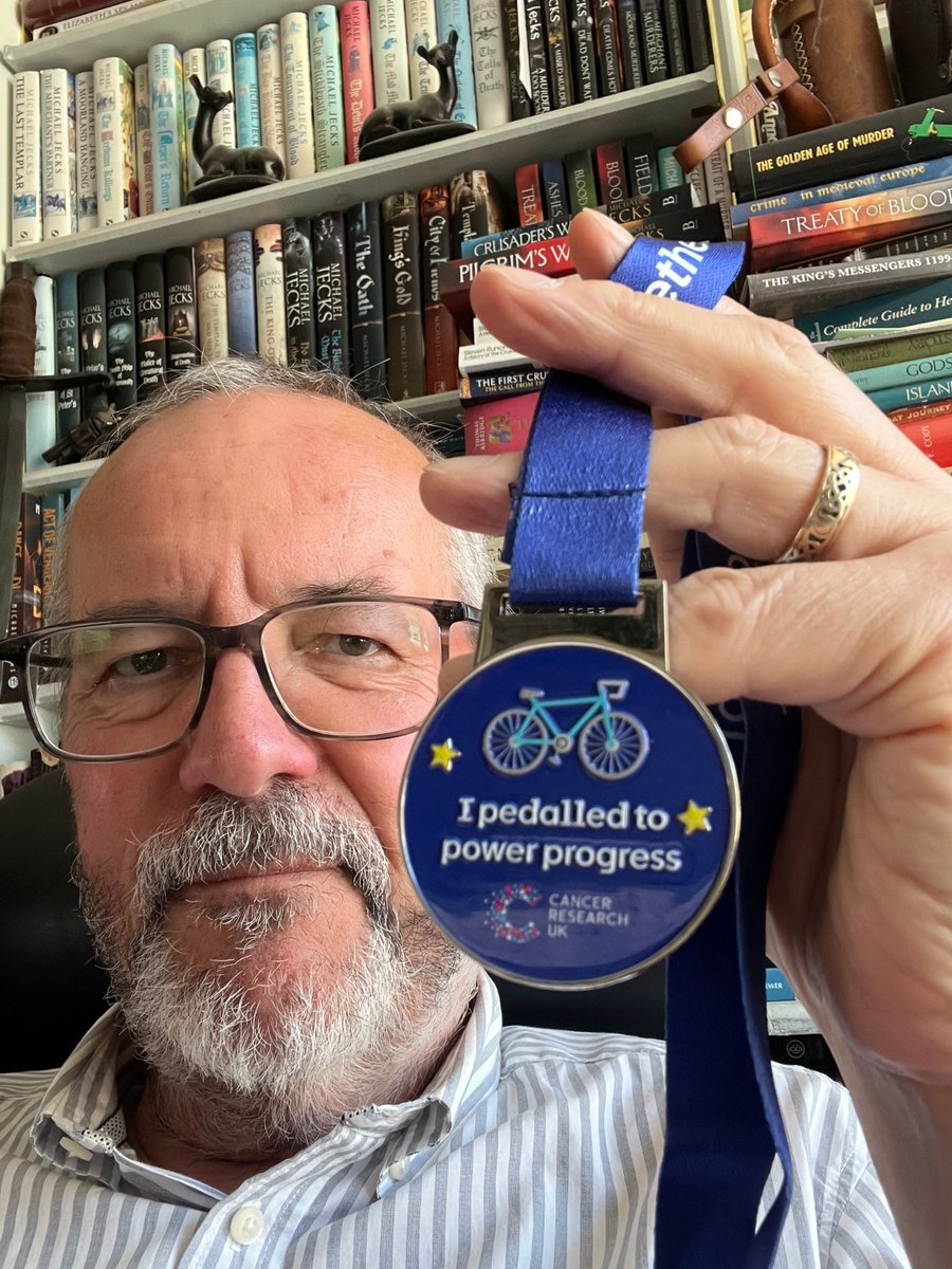 MichaelJecks's tweet photo. Very pleased to have completed the challenge for Cancer Research @cr_uk and cycling over 300 miles in the month. It was not always easy (especially the last 20+ miles last Friday in the sun!) but I am feeling better for it, and plan to keep up the cycling. https://t.co/4TF5VmiMVy