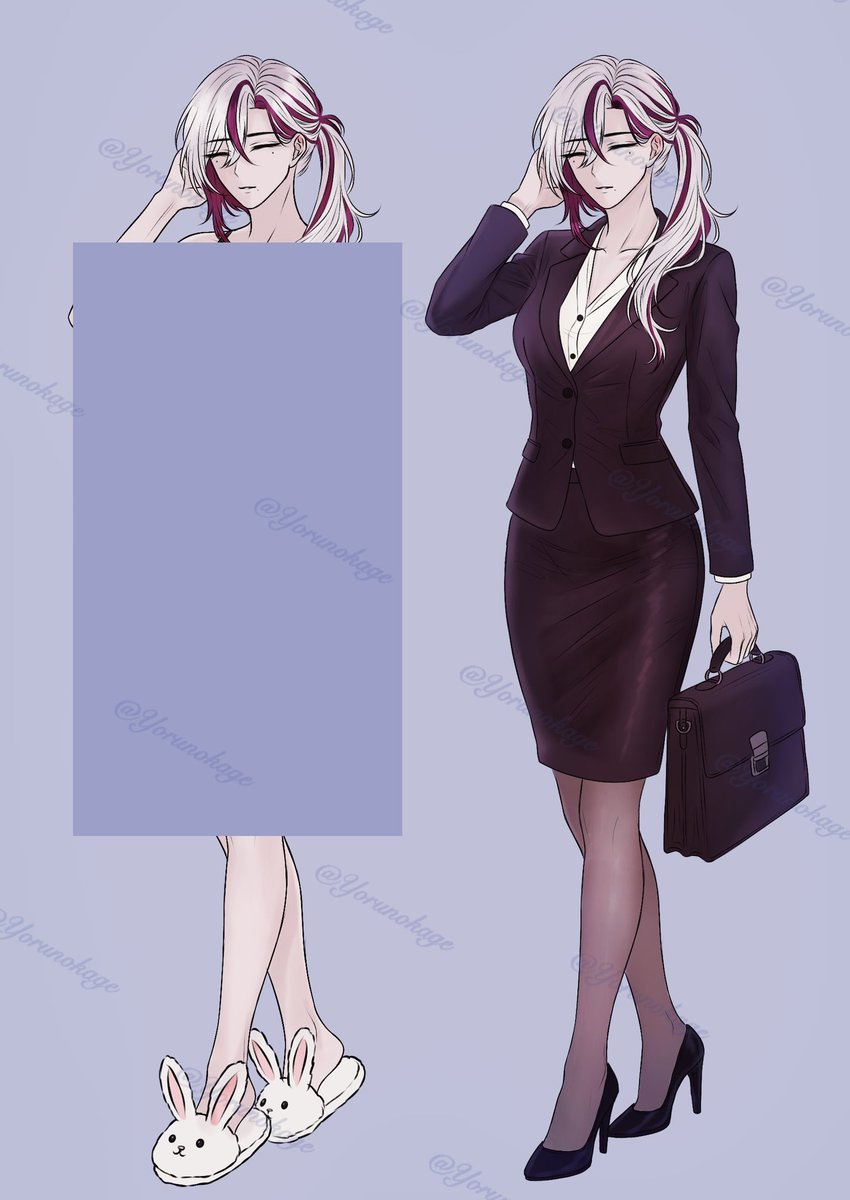 Yorunokage1104's tweet photo. Modern, Gender swap, Office >:3
#ADWD_OC_Reaper #De4stiny #7774x1104 https://t.co/awmsmfjSiU