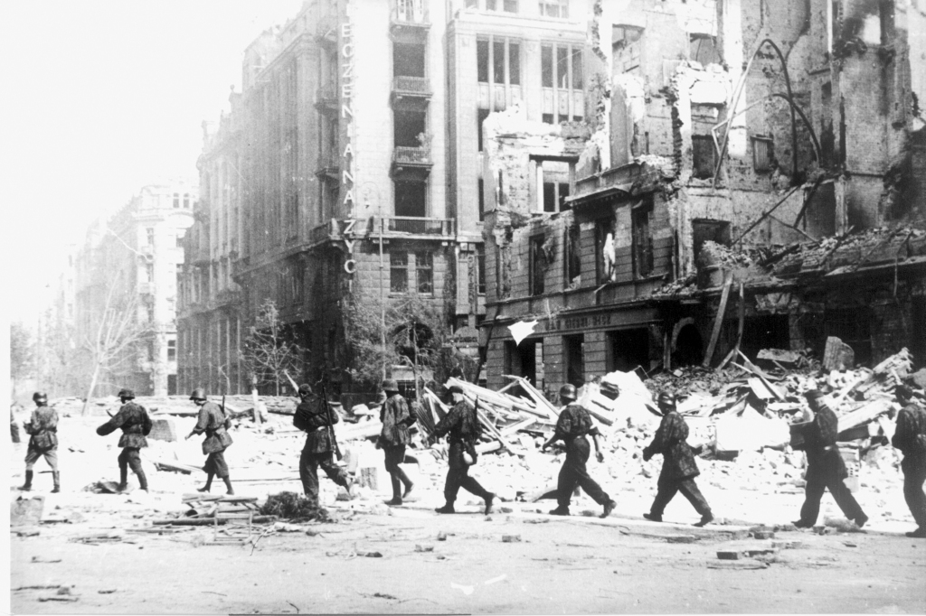 AJC_CE's tweet photo. Today, on the anniversary of the Warsaw Uprising, we honor the extraordinary courage of those who chose to resist Nazi German occupation against overwhelming odds.

For 63 days, from August 1 to October 2, 1944, the people of Warsaw fought in the largest armed uprising against Nazi Germany in occupied Europe. The price was devastating: approximately 150,000–200,000 civilians were killed, and after the uprising was crushed, the Germans systematically destroyed most of the city.

Among those who fought were Jewish survivors of the Holocaust, including veterans of the 1943 Warsaw Ghetto Uprising. Having survived the destruction of the ghetto and the Nazi campaign to annihilate Warsaw's Jewish community, many chose to take up arms once again alongside the broader Polish resistance. One of them was Marek Edelman, a commander in the Warsaw Ghetto Uprising, who fought again during the Warsaw Uprising of 1944.

We remember the bravery of the insurgents, the suffering of Warsaw's civilians—including the Jewish survivors who continued to resist after enduring the Holocaust—and the shared struggle against Nazism.