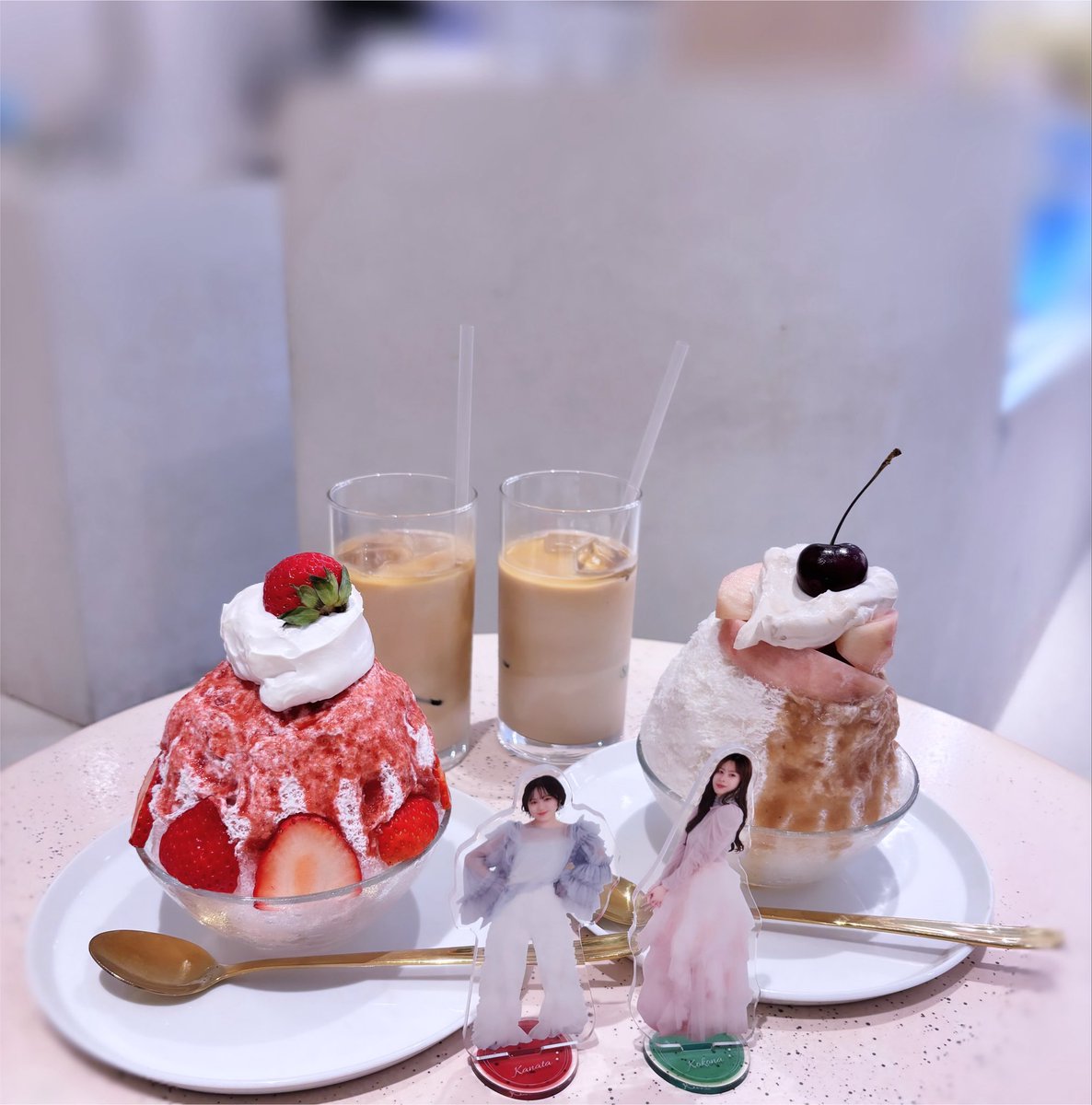 nemu__pu's tweet photo. しーなな様とかき氷ﾃﾞｰﾄ🐻‍❄️🍧🎶 https://t.co/RzurbJ5TCH
