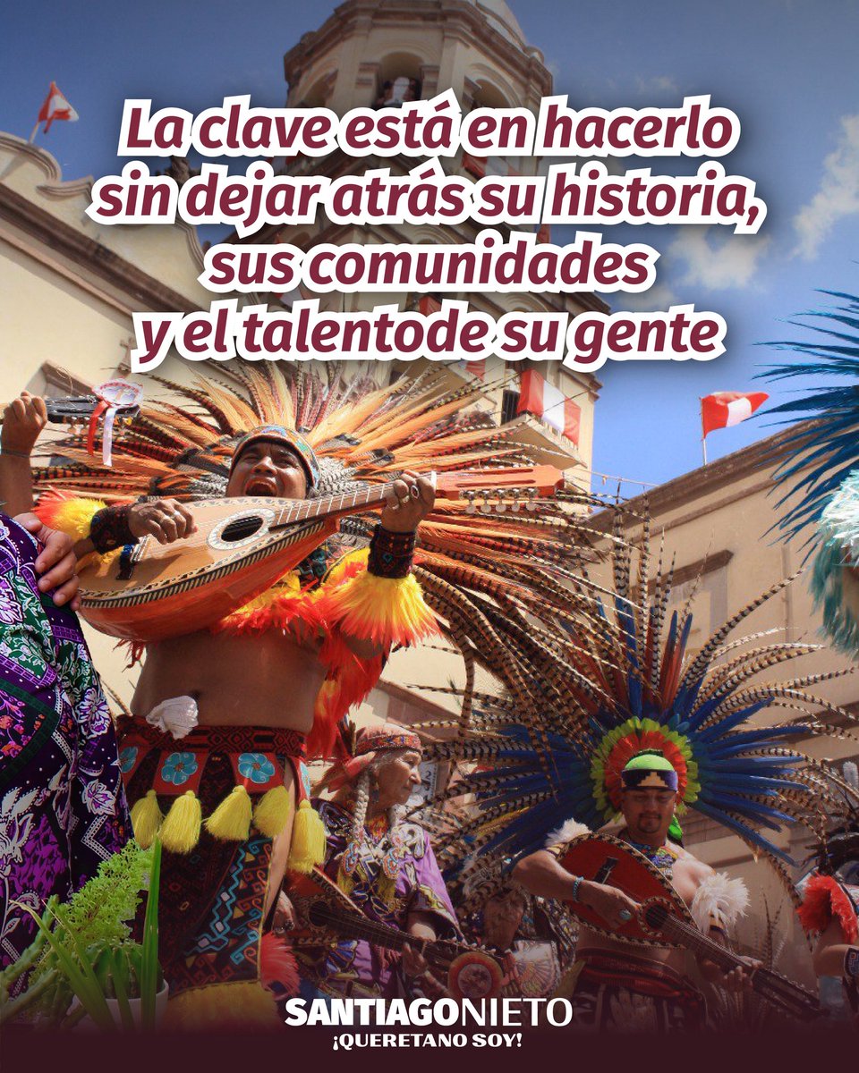 SNietoCastillo's tweet photo. Querétaro tiene el potencial para seguir siendo un referente nacional.

El siguiente paso es que ese crecimiento fortalezca a sus comunidades, valore su historia y abra más oportunidades para el talento de su gente. 

#EsSantiagoDeQuerétaro https://t.co/NBKYvIZ5EA