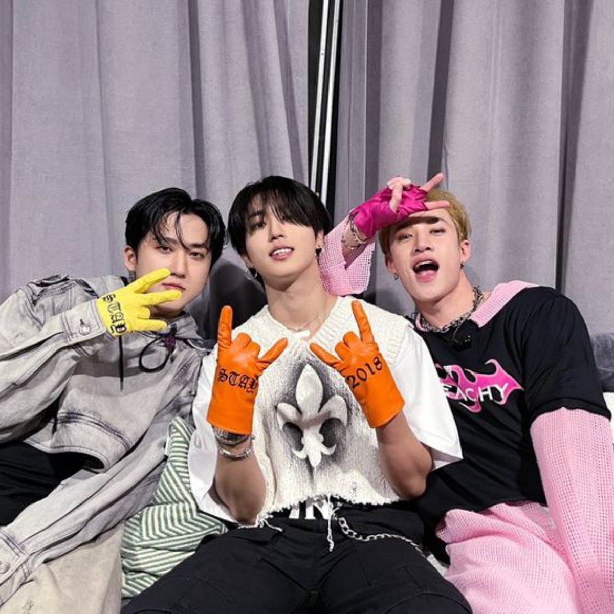 skzonlymine's tweet photo. quem lembra de quando teve aquela apresentação icônica do 3racha?? fiz esse chaveiro pensando nela☝🏻 https://t.co/HsezMX4Nsg