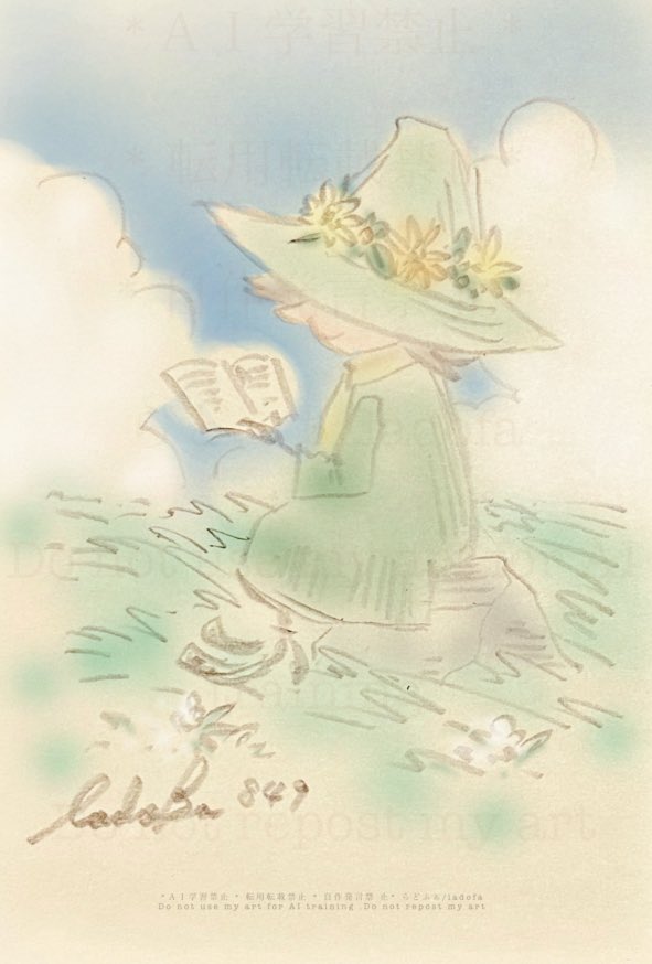 Day 849 スナフキン 「夏の匂いがする」 #Moomin #TLを花でいっぱいに