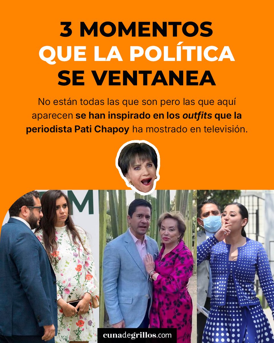 cunadegrillos's tweet photo. ¿A quién se le veía mejor el vestido! 😂👠👗

¡Duelo entre la política y el espectáculo! 🥊

#PatiChapoy @ElbaEsther_G @SandraCuevas_ #CarolynAdams https://t.co/t2Y5qVACT6