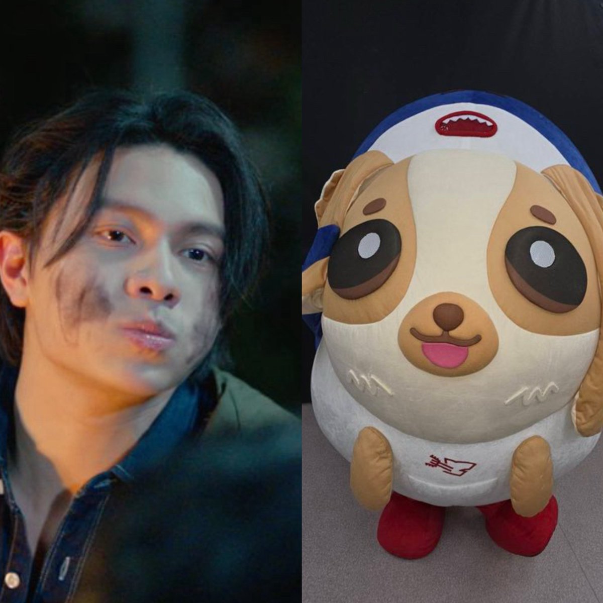 KIDMYBAM's tweet photo. เป๊ะเย้ย ฝาแฝดแน่นอนทรงนี้ 🐶🦈🤏🏻 https://t.co/NNTPEMr9LQ